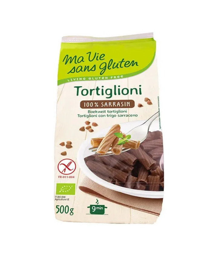 Tortiglioni bio 100% sarrasin, bio & sans gluten