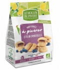 DATE PROCHE - Mini Sables c?ur Chocolat Bio Moulin du Pivert