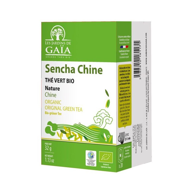 Sencha Chine - Thé Vert nature bio