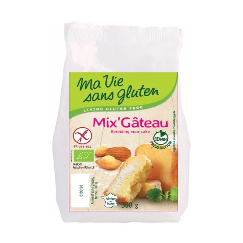 Préparation pour Cake façon Quatre-Quart bio & sans gluten