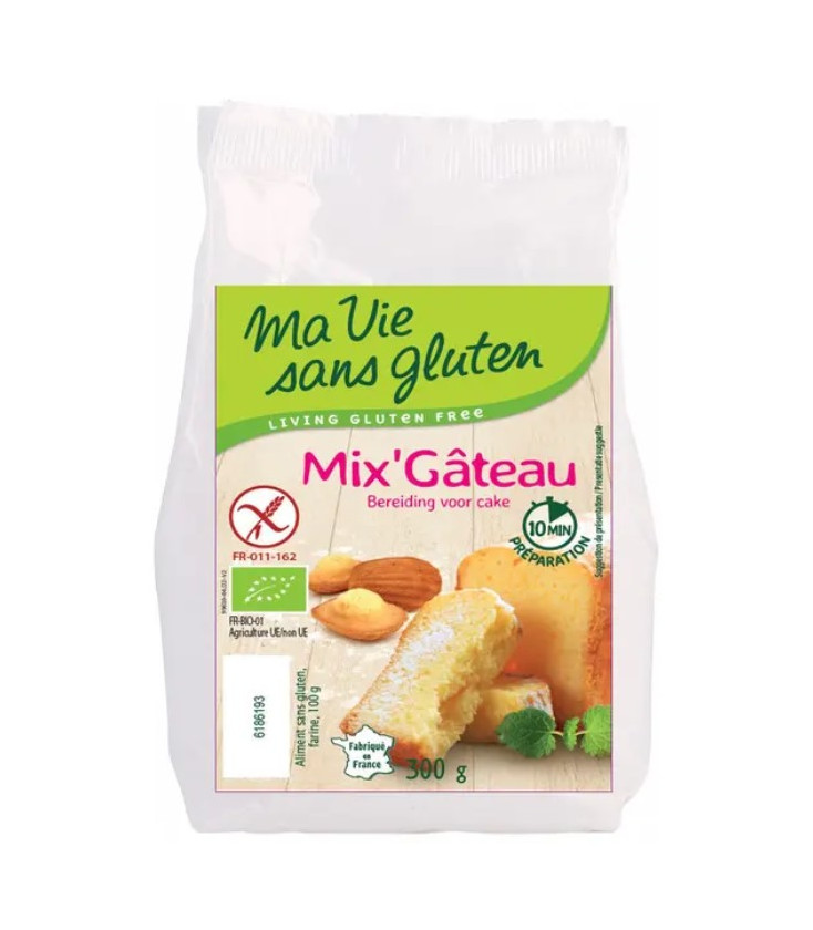 Préparation pour Cake façon Quatre-Quart bio & sans gluten