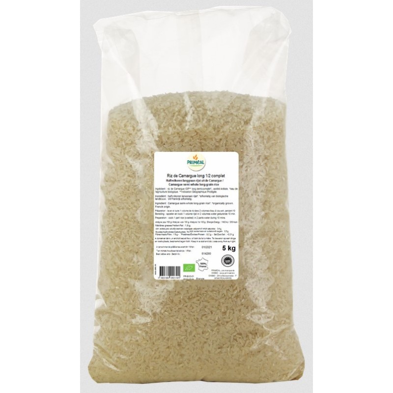 Riz basmati blanc bio VRAC RHD 5 kg