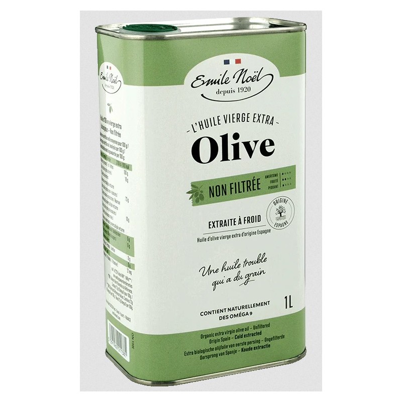 Huile d'Olive Vierge Extra Bio Fruitée 1 L