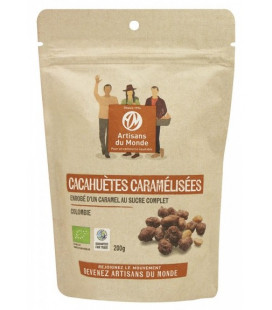 Cacahuètes caramélisées Bio