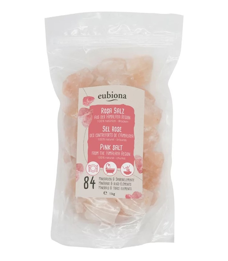 Sel rose de l'Himalaya gros - 1kg