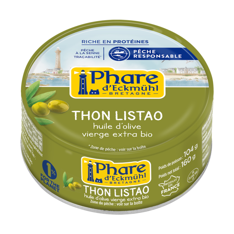 Thon blanc à l'huile d'olive vierge extra bio