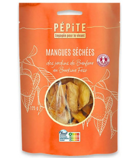 Mangues séchées des jardins de Banfora Bio 125 g