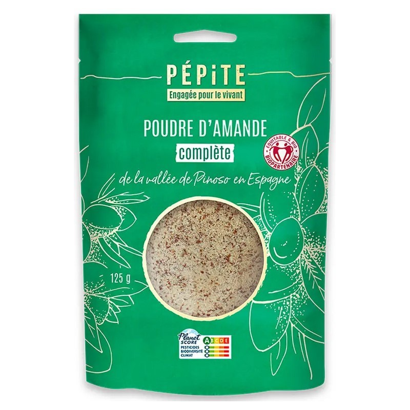 Amandes poudre complète de la vallée de Pinoso Bio