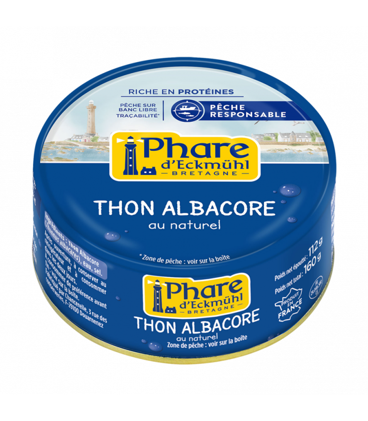 Thon Albacore au naturel