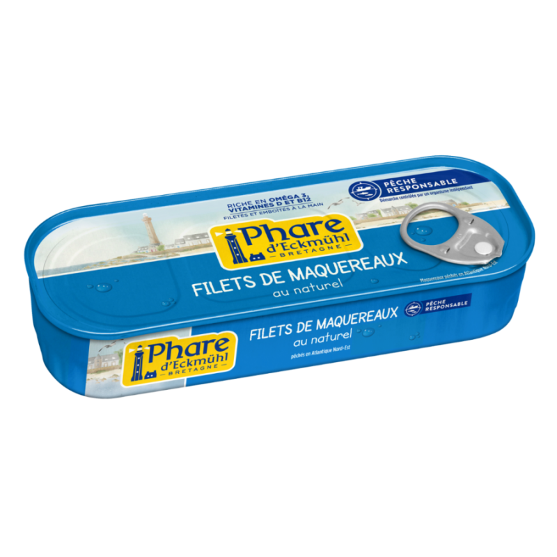 Filets de Maquereaux à l'huile d'olive vierge extra bio