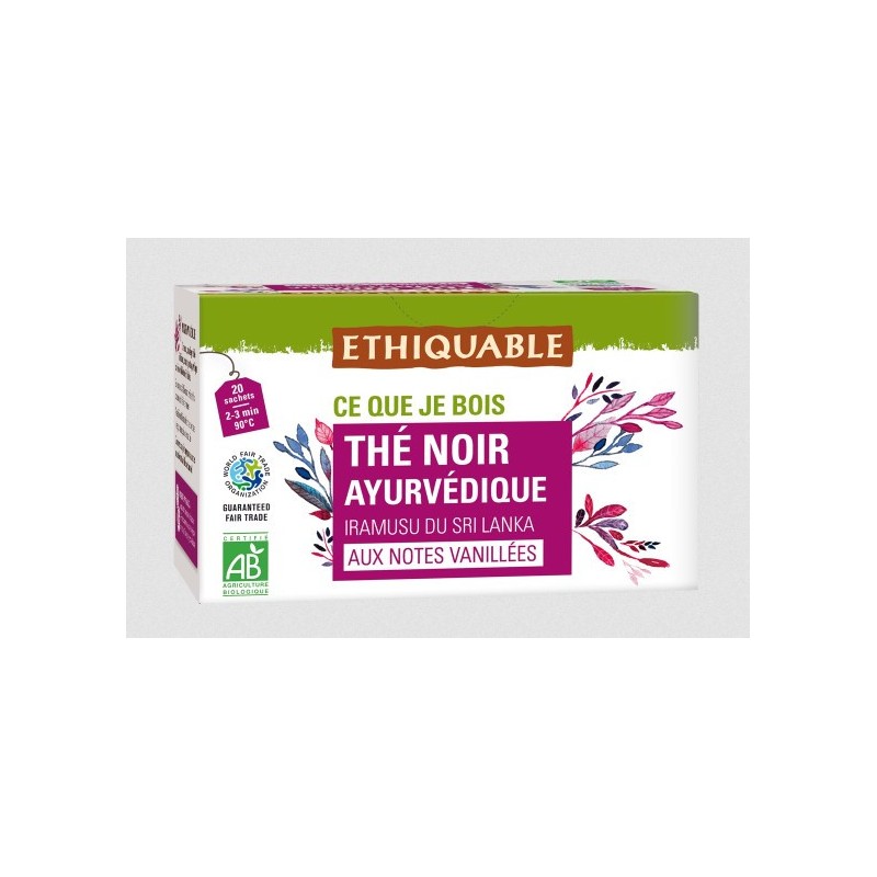 Thé noir Breakfast de Ceylan bio & équitable