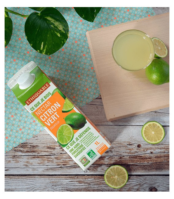 DATE DÉPASSÉE - Nectar de Citron Vert bio & équitable