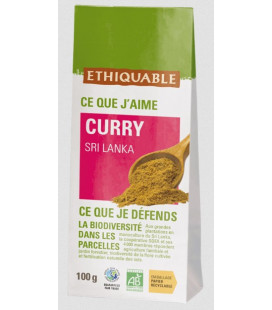 Curry du Sri Lanka bio & équitable