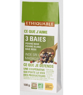 3 Baies bio & équitable en sachet