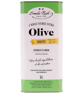 Huile d'Olive Vierge Extra Bio Fruitée 5 L