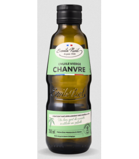 Huile de Chanvre vierge extra Bio - 250 mL