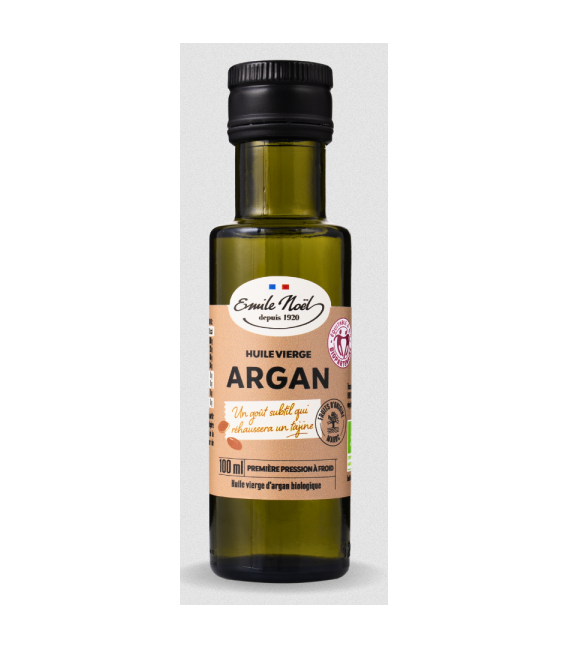 Huile vierge biologique d'argan