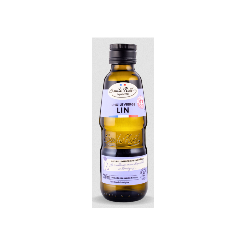 Huile vierge de Lin bio 25 cL