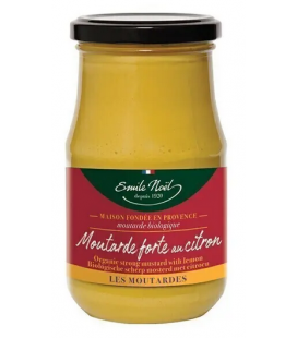 DATE DÉPASSÉE - Moutarde forte au citron bio