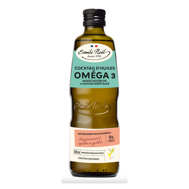 PROMO - Cocktail d'huiles vierges riche en Oméga-3  bio & équitable