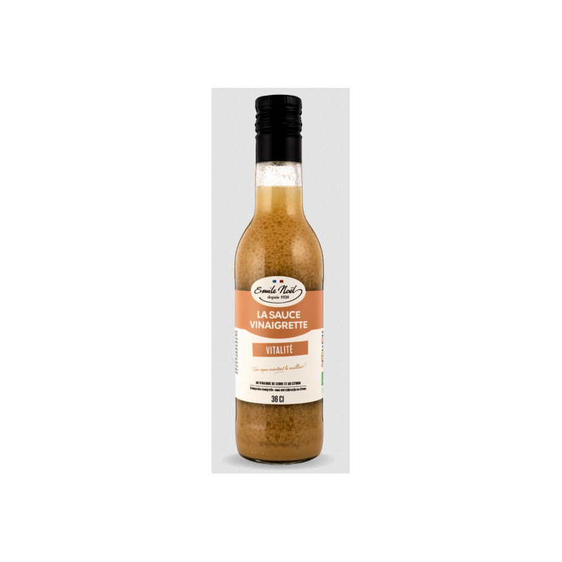 Sauce vinaigrette Vitalité - Vinaigre de cidre et Citron bio