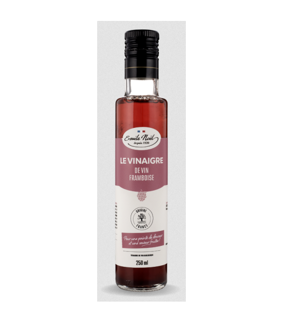 Vinaigre de vin bio à la framboise