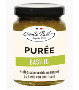 Purée Basilic Bio