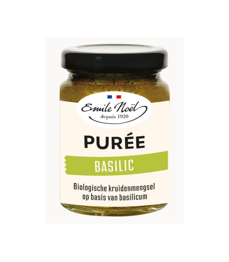 Purée Basilic Bio