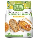 Petits Pains Grillés Céréales & Graines bio & vegan