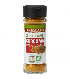 DATE DÉPASSÉE - Curcuma du Kérala en poudre bio & équitable