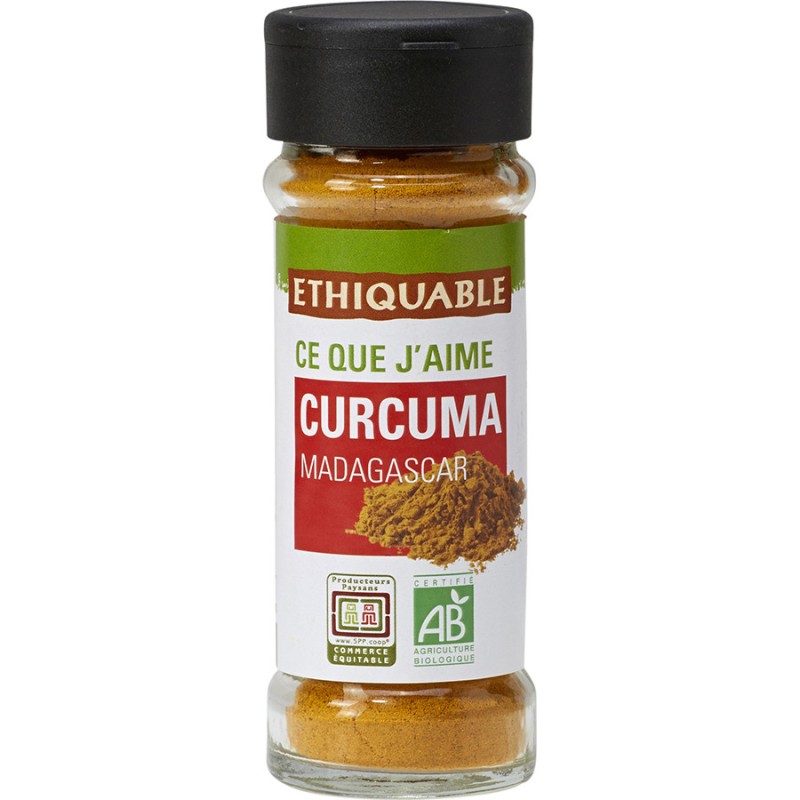 DATE DÉPASSÉE - Curcuma du Kérala en poudre bio & équitable