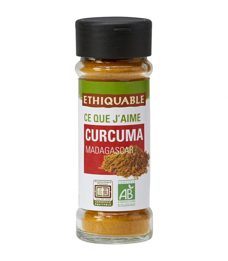 DATE DÉPASSÉE - Curcuma du Kérala en poudre bio & équitable