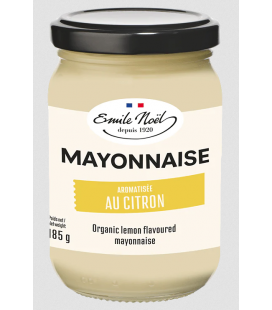 Mayonnaise bio aromatisée au citron 185 g