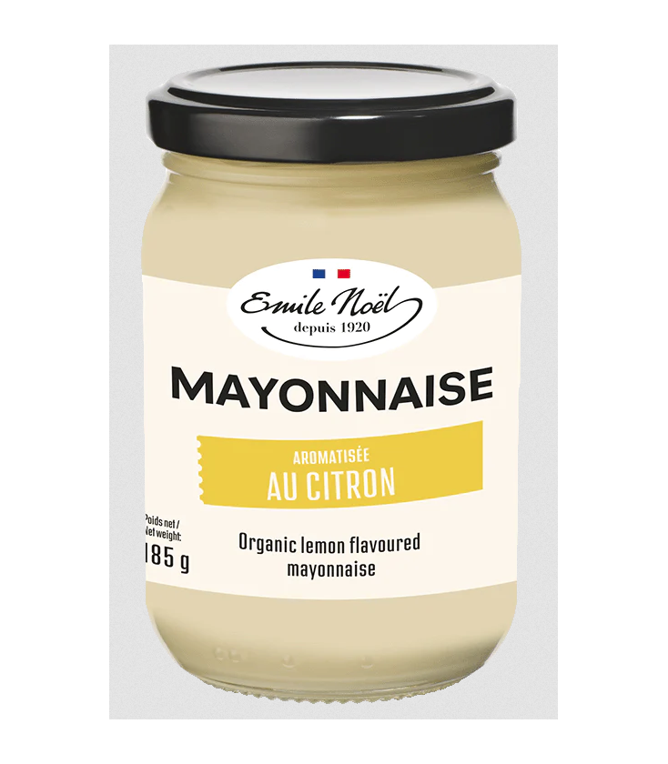 Mayonnaise bio aromatisée au citron 185 g