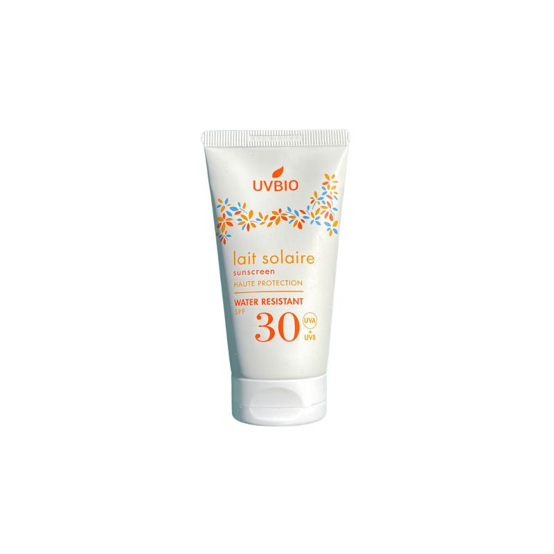 Lait solaire indice 30 bio et vegan