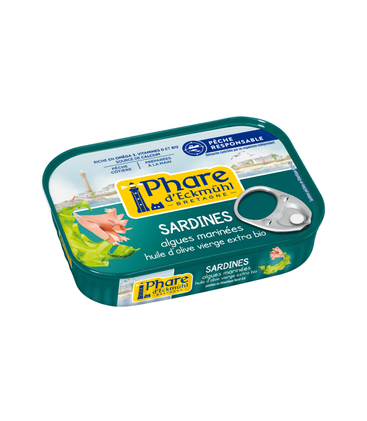 Sardines au naturel