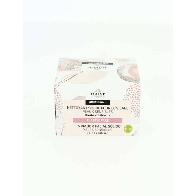 Nettoyant solide pour le visage bio