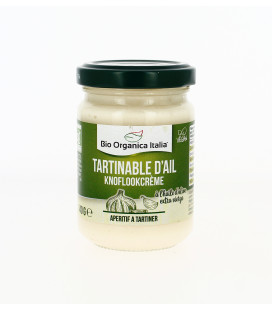 Tartinable d'Ail Bio et Vegan