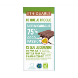 Chocolat Noir 75% Coco Passion bio & équitable