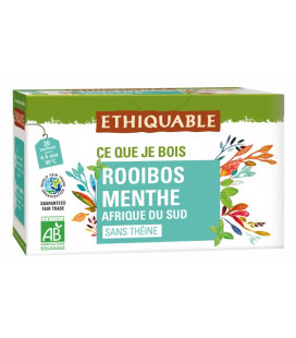 Rooibos Menthe d'Afrique du Sud bio & équitable
