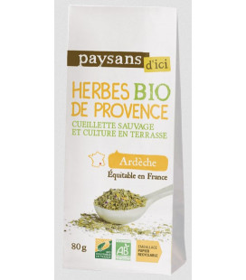 Herbes de Provence d'Ardèche bio & équitable