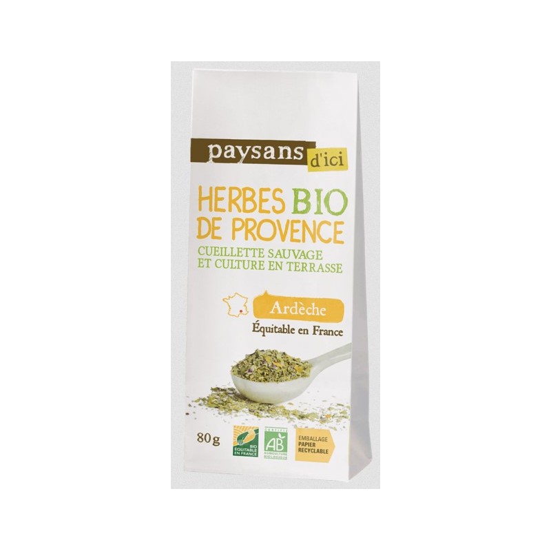 Herbes de Provence d'Ardèche bio & équitable