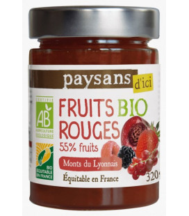 Confiture extra Groseille bio & équitable