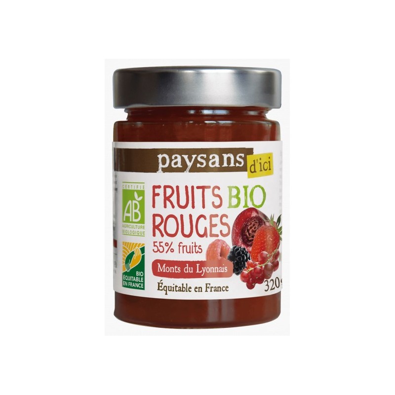 Confiture extra Groseille bio & équitable