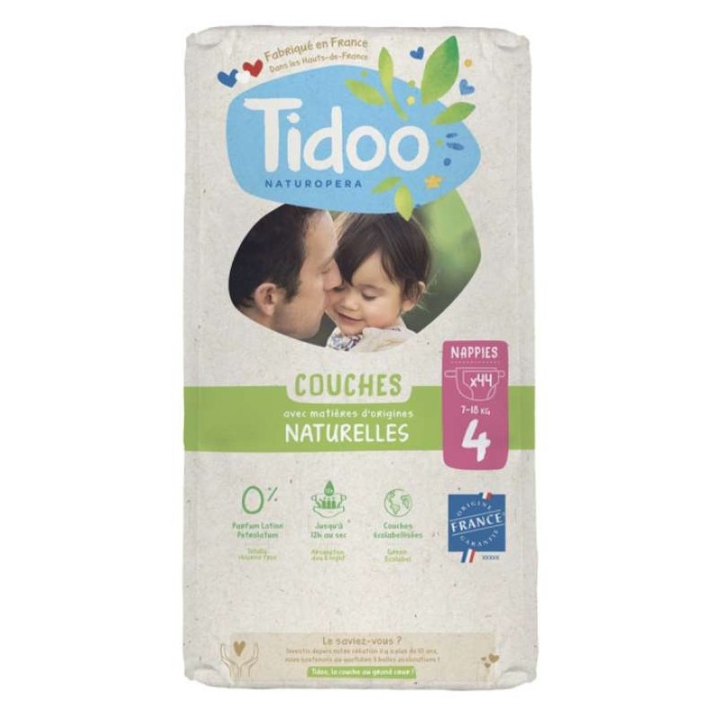 Couches écologiques Jumbo Pack (x38) - T6 (16 à 30 kg)