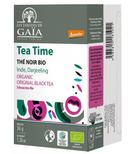 Tea Time - Thé Noir - Inde, Darjeeling bio & demeter & équitable