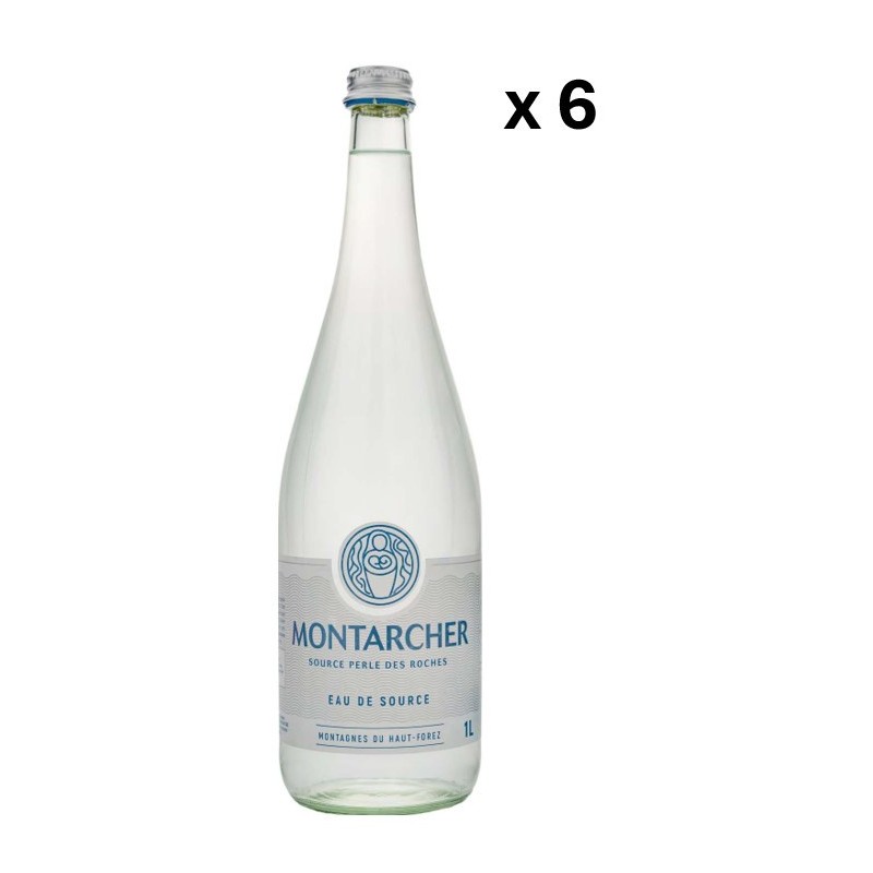 L'eau de source de Montarcher- Eau plate 1L