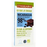 Chocolat Noir Grand Cru Esmeraldas 98% bio & équitable