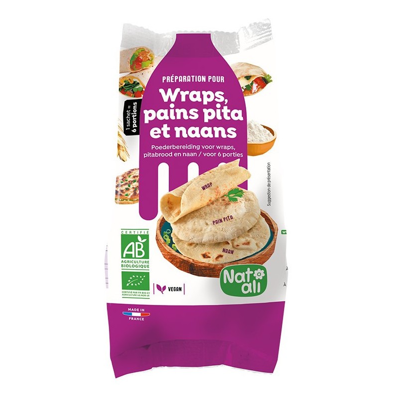 Préparation pour Crêpes, Gaufres et Pancakes bio & sans gluten