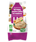 Préparation en poudre bio pour wraps - pains pita - naans bio & sans gluten